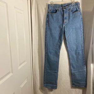 Straight leg mom jeans